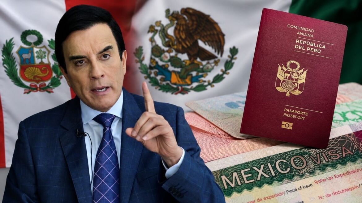 Carlos Espá confirmó el restablecimiento de relaciones diplomáticas con México. Foto: composición Caretas