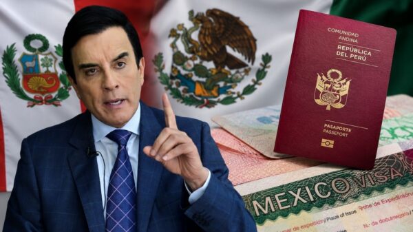 Carlos Espá confirmó el restablecimiento de relaciones diplomáticas con México. Foto: composición Caretas