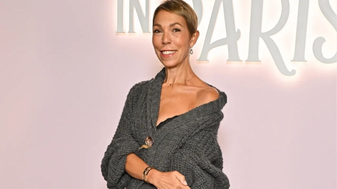 Mathilde Favier, directora de relaciones públicas de Dior, junto a celebridades vinculadas a la maison francesa.