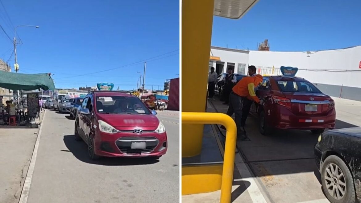 Arequipa pasa por una escasez de GLP por el bloqueo de la Panamericana Sur. Foto: composición Caretas/Correo