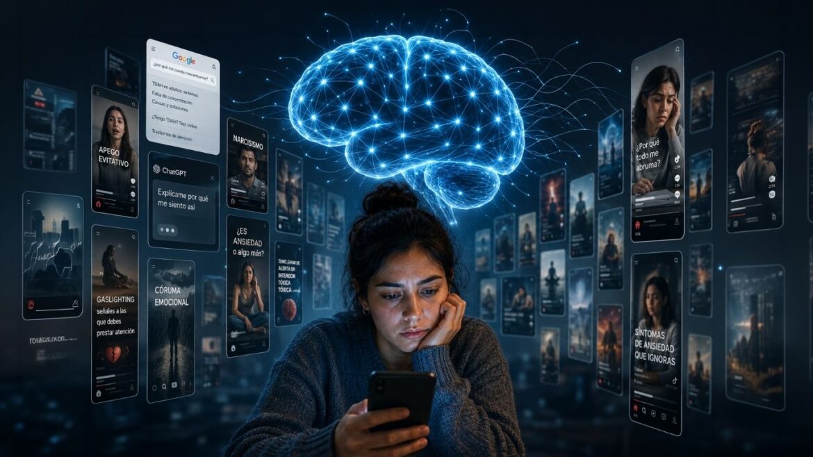 Brian Shannon, psicólogo y especialista en salud mental, durante una entrevista sobre el impacto de la IA y las redes sociales.