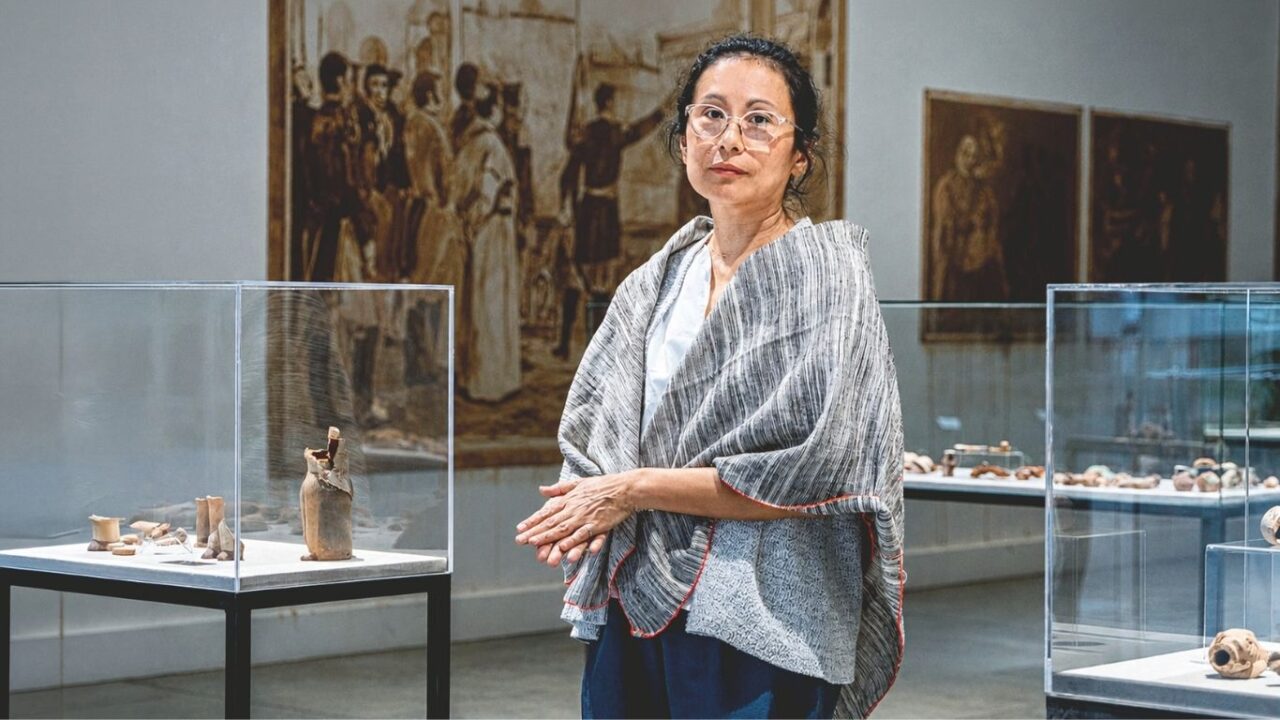 Sandra Gamarra en el MAC.