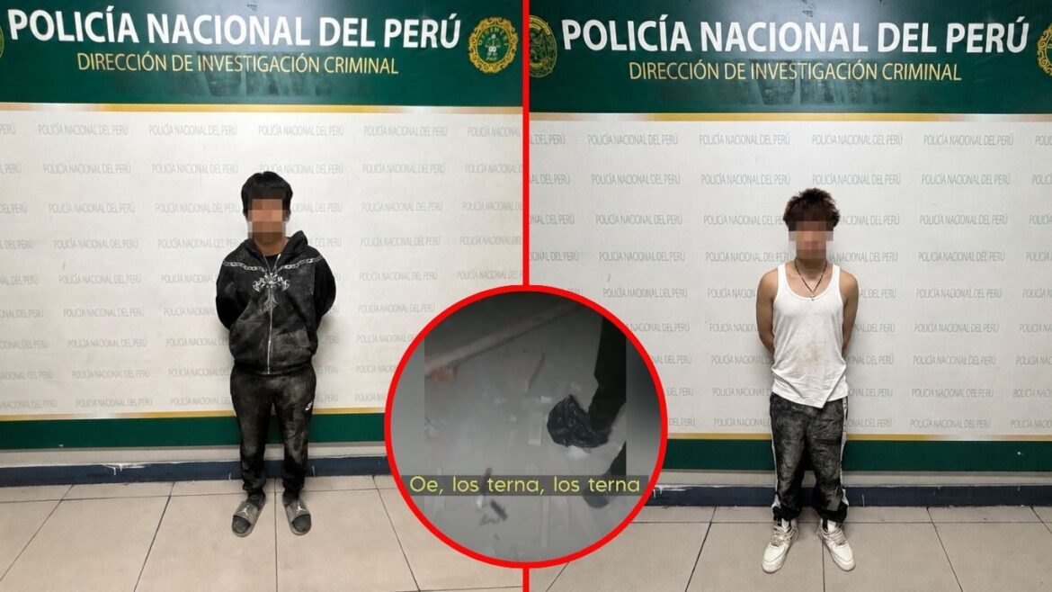 Policía detiene a dos presuntos extorsionadores en Santa Clara, Ate. Foto: composición Caretas/PNP/AméricaTV