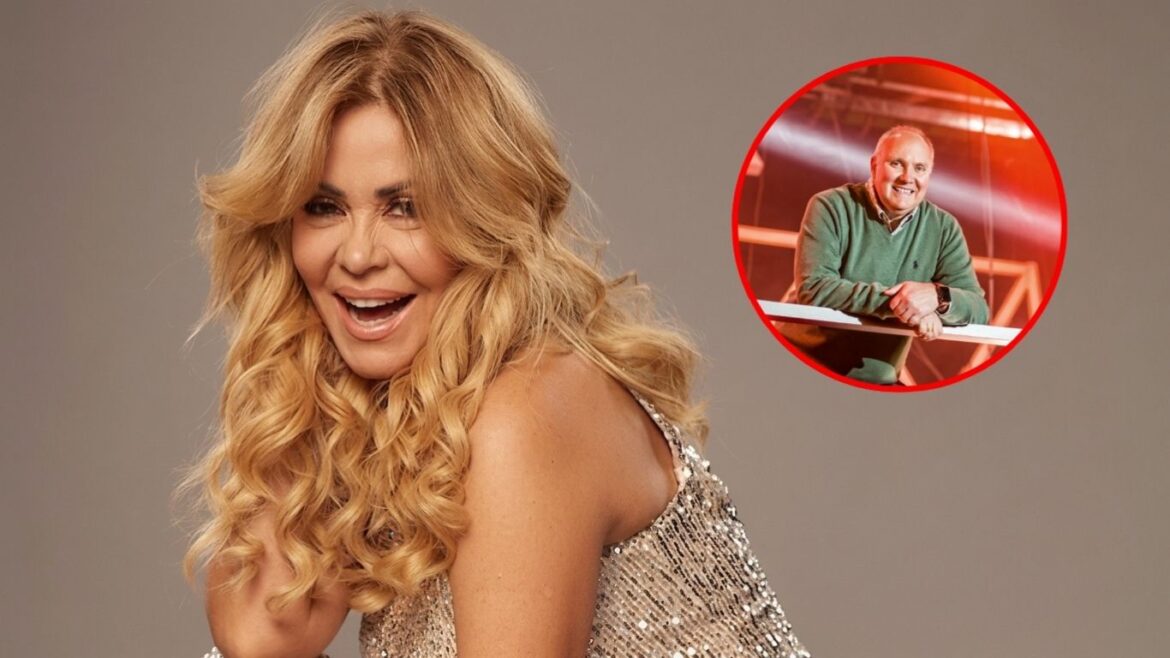 Gisela Valcárcel durante una presentación de El Gran Show, ante una posible llegada a Latina Televisión.