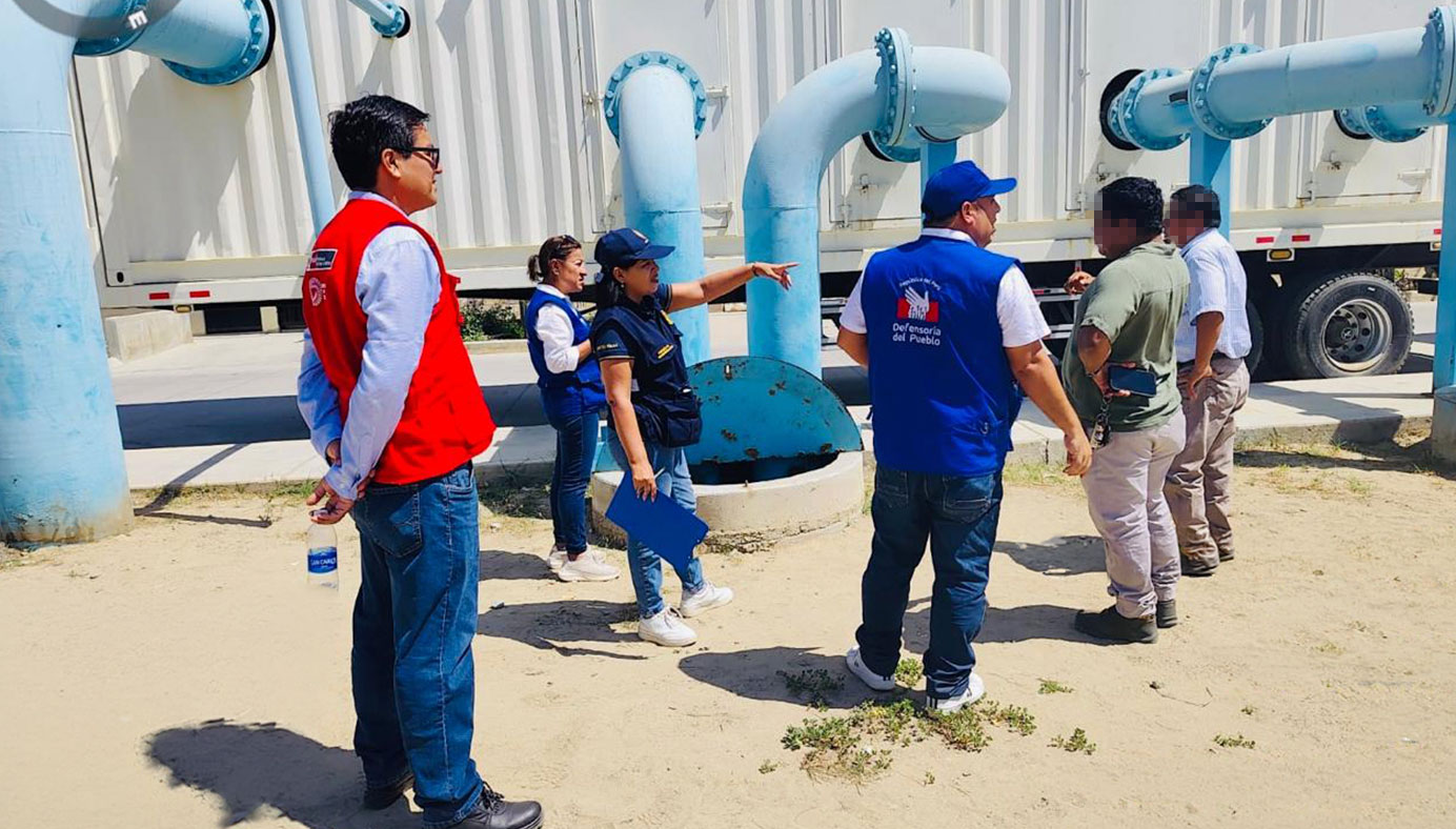 Fiscalía inspecciona sistemas de drenaje en Piura ante riesgo por intensas lluvias