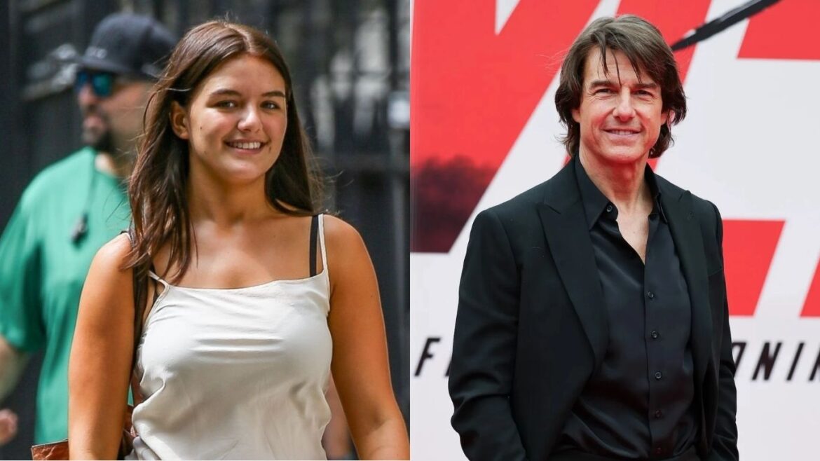 Suri Cruise, hija de Tom Cruise y Katie Holmes, durante una aparición pública tras adoptar legalmente el nombre Suri Noelle.
