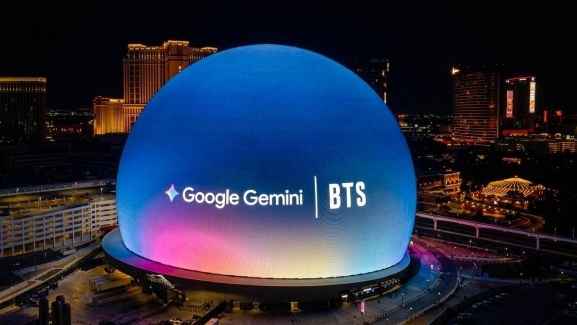 BTS protagoniza campaña de Google centrada en la inteligencia artificial Gemini.