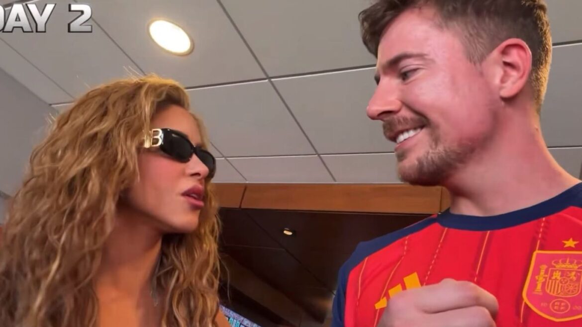 Shakira y Mr. Beast