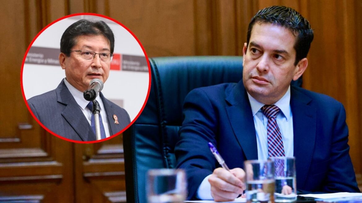 Miguel Torres habló sobre la situación del ministro Guillermo Shinno. Foto: composición Caretas/Gobierno peruano