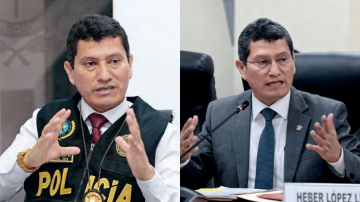 La escena se ha invertido. Colchado ya no viste uniforme. Es diputado por Ahora Nación y parte de su pasado policial ha comenzado a seguirlo hasta el Congreso.