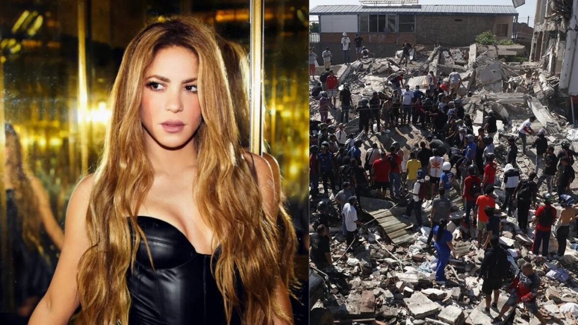 Shakira, Maluma, J Balvin y Camilo, artistas que expresaron su solidaridad tras el terremoto en Colombia.