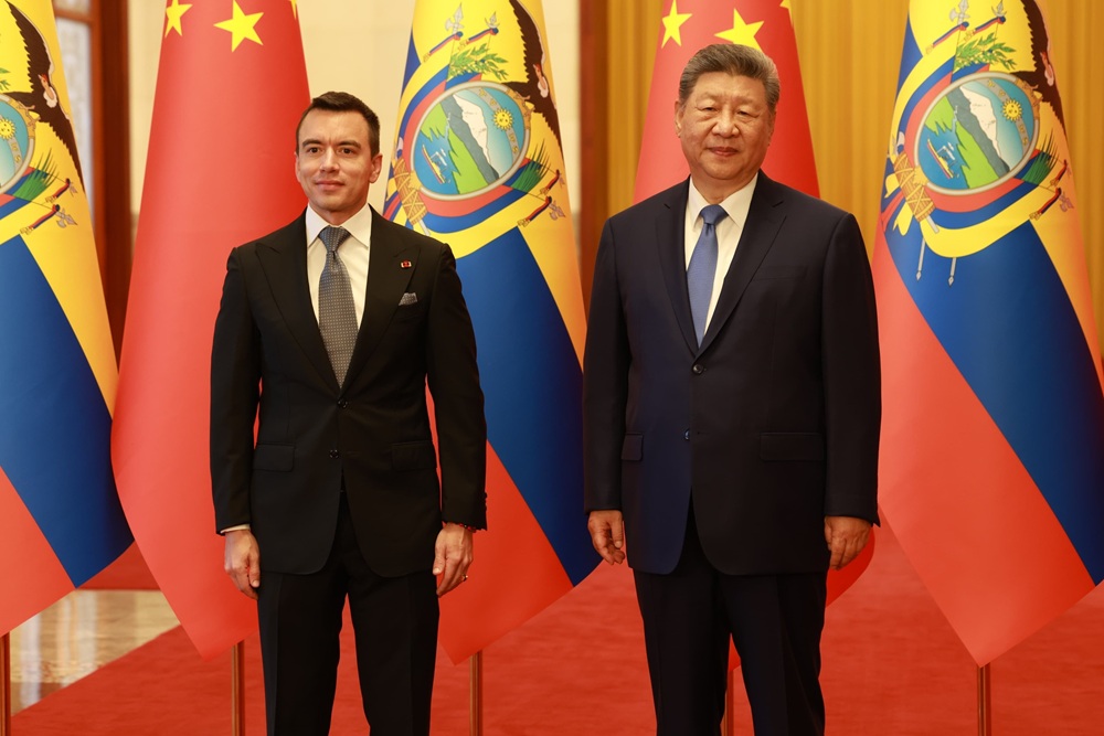 Noboa y Xi - acuerdos de cooperación