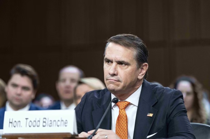 Todd Blanche, fiscal general de EE. UU.