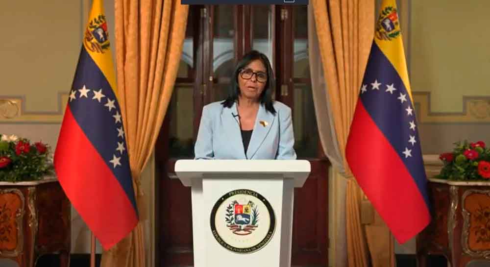 Delcy Rodríguez - acuerdo petrolero