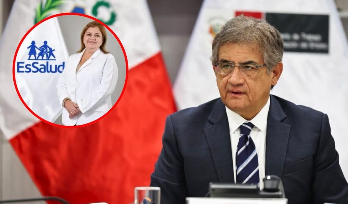 Sindicato de médicos pide la renuncia de Juan Sheput tras designación de Zulema Tomas. Foto: composición Caretas