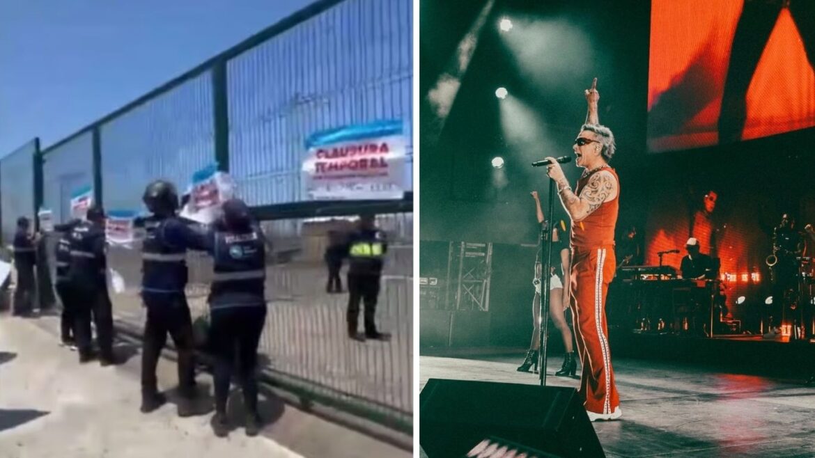 Robbie Williams cancela concierto tras detección de algunas fallas de la Municipalidad de Lima. Foto: @robbiewilliams / Instagram | composición Caretas.