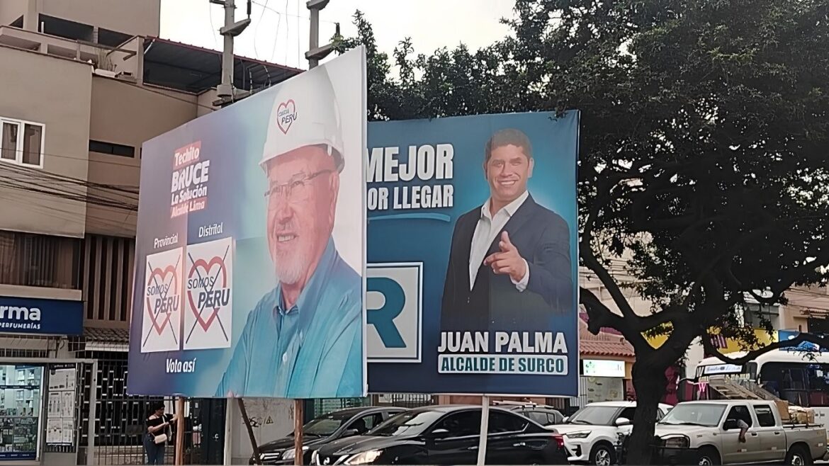Carlos Bruce propaganda electoral