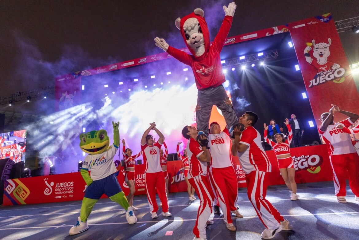 Los Juegos Deportivos Nacionales IPD 2026 fueron inaugurados en el Estadio Nacional. (Foto: Instituto Peruano del Deporte)