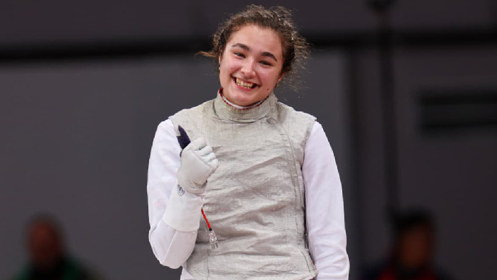 Mariana Soriano ganó la medalla de plata en florete individual femenino de los Juegos Suramericanos Santa Fe 2026. (Foto: Instituto Peruano del Deporte)