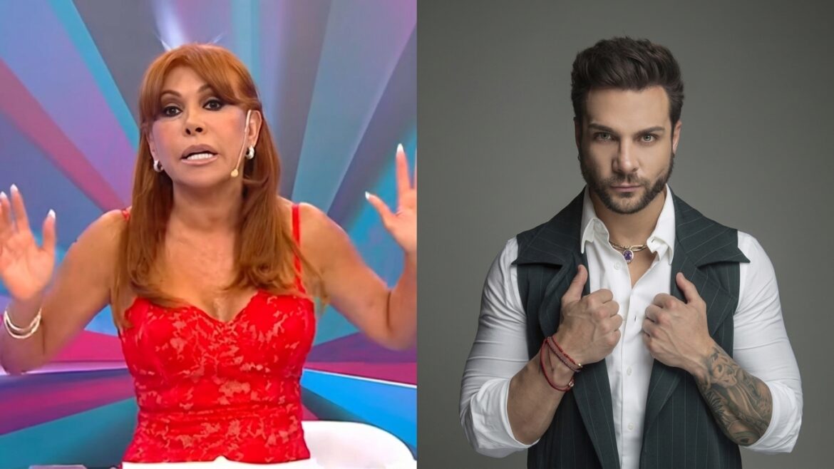 Magaly Medina durante su programa “Magaly TV La Firme”, donde respondió a Nicola Porcella.