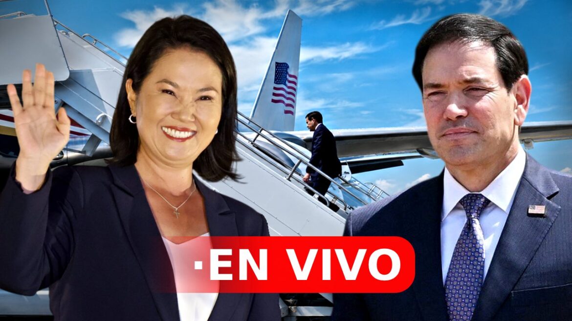 Marco Rubio se reunirá con Keiko Fujimori. Foto: composición Caretas
