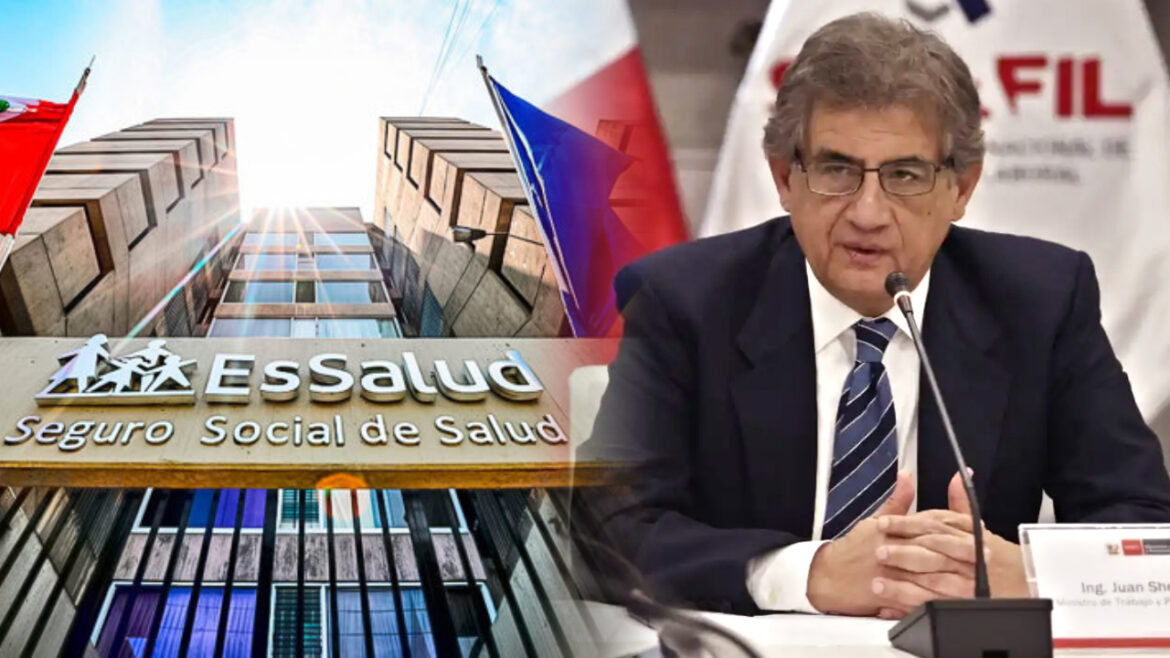 Juan Sheput habla sobre la Presidencia de EsSalud. Foto: composición Caretas