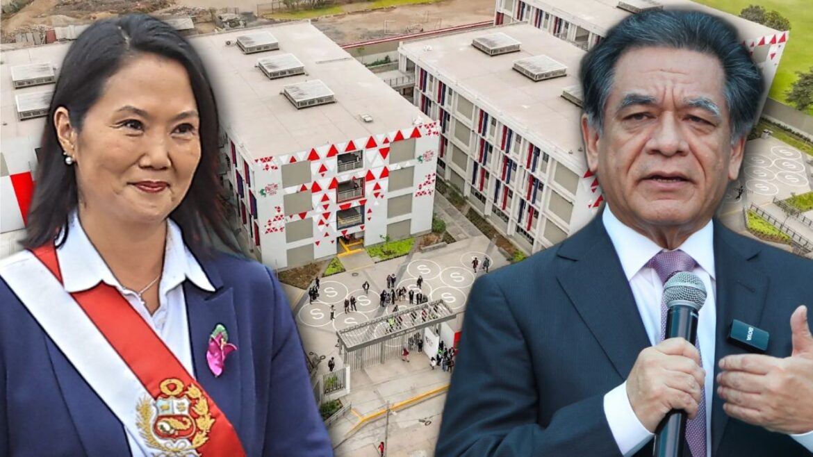Keiko Fujimori y José Antonio Chang confirmaron megaproyecto de educación en Perú. Foto: composición Caretas/Andina/Gobierno peruano