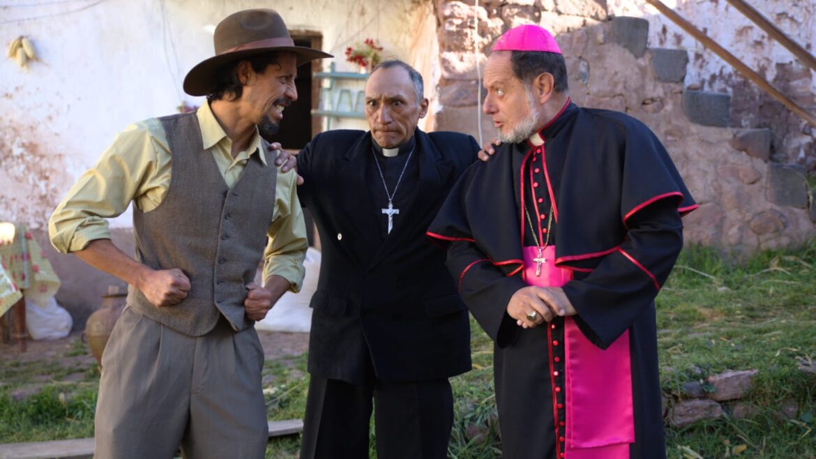 Escena de la película peruana “Santidad”, dirigida por Rodolfo Espinoza Ríos y protagonizada por Pedro Olórtegui y Beto Benites.