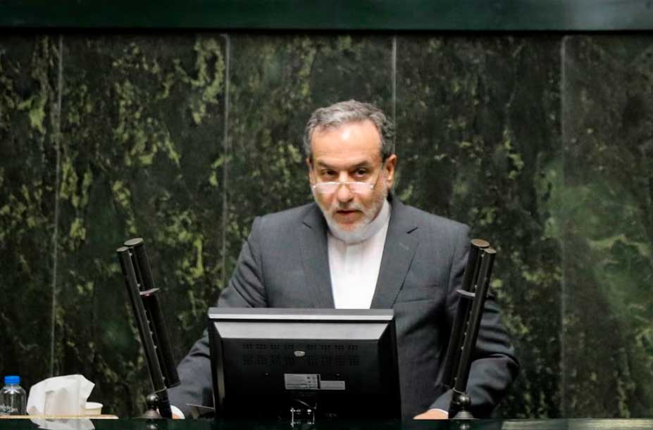 Ministro de Asuntos Exteriores de Irán, Abbas Araqchi - plan de siete puntos