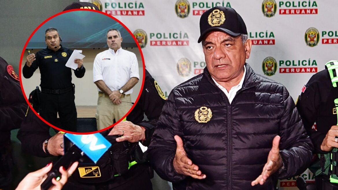 Rafael Belaúnde expuso junto a Óscar Arriola sobre la captura de presuntos secuestradores. Foto: composición Caretas/Mindef/Ministerio del Interior