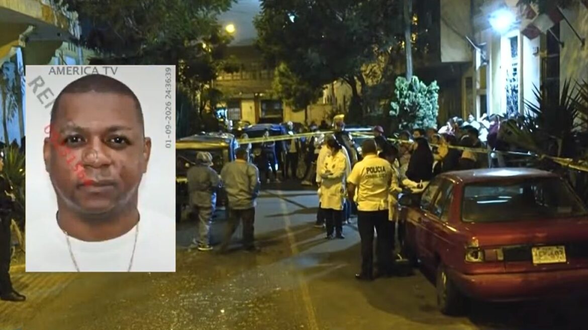 Martín Herrera Las Rivas fue asesinado por sicarios en Barrios Altos. Foto: composición Caretas/América TV/BDP