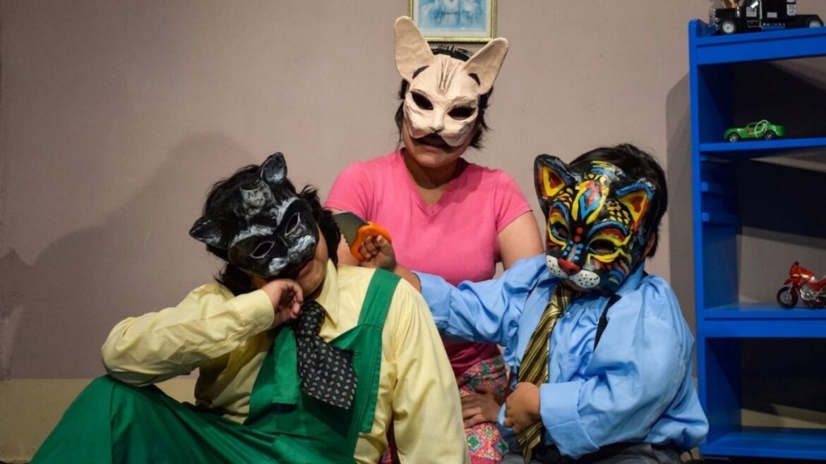 Guau, Miau y Güi, personajes de la nueva serie peruana que llega a TikTok.