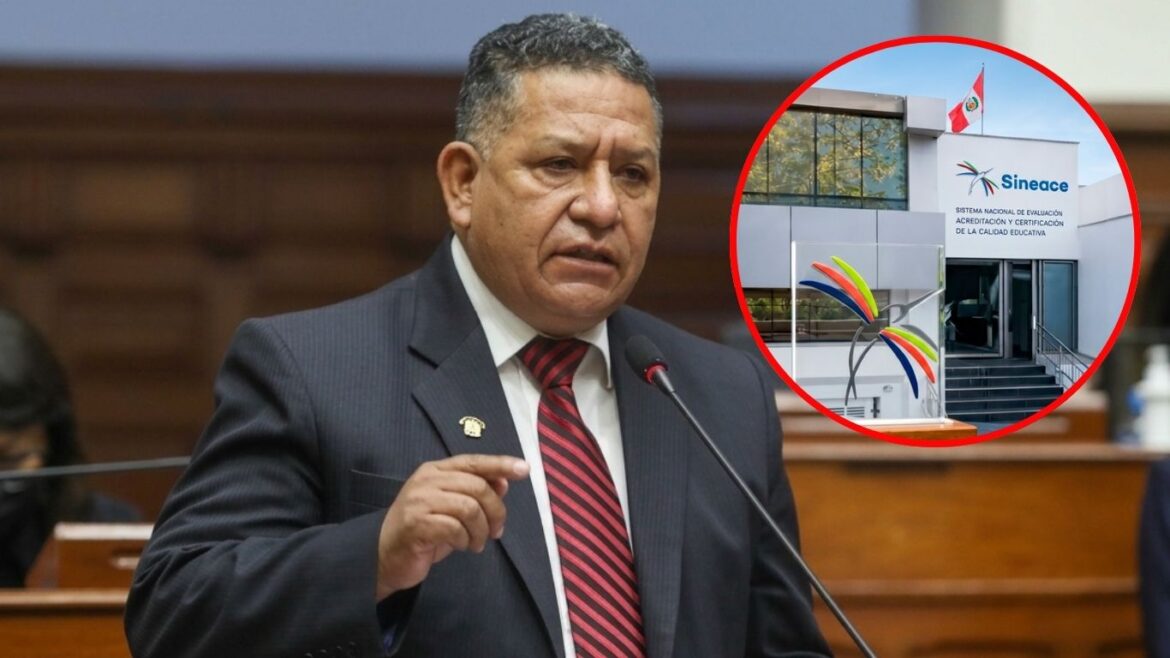 Esdras Medina asumirá como asesor en Sinace. Foto: composición Caretas/Congreso/Andina