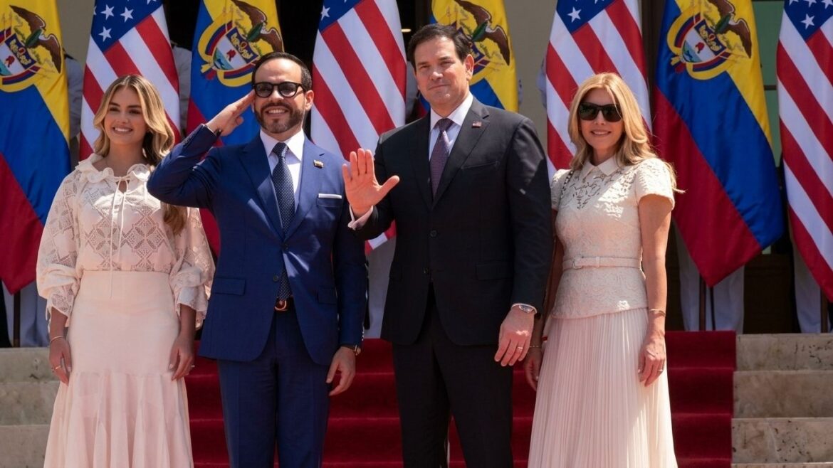 Abelardo de la Espriella recibió a Marco Rubio en Colombia. Foto: difusión