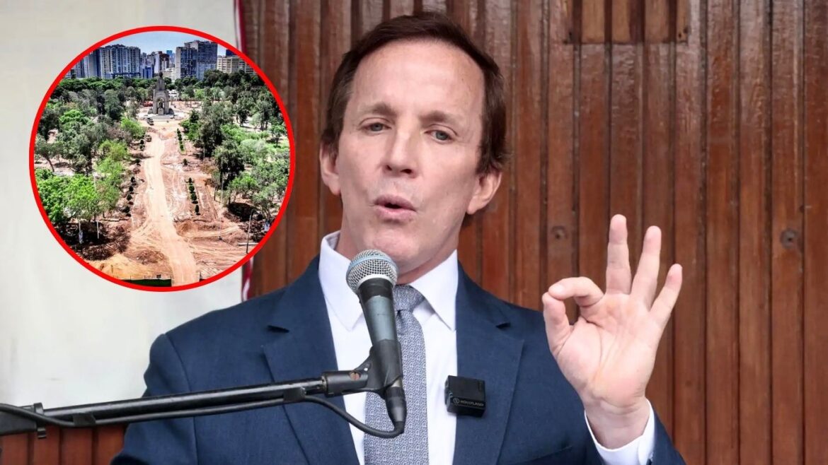 Francis Allison mostró su interés por proteger el Campo de Marte. Foto: composición Caretas/Andina