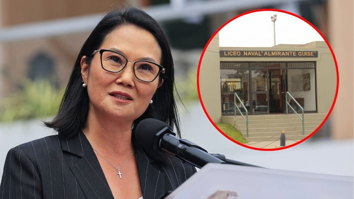 Keiko Fujimori se pronuncia sobre el caso Liceo Naval. Foto: composición Caretas/Presidencia