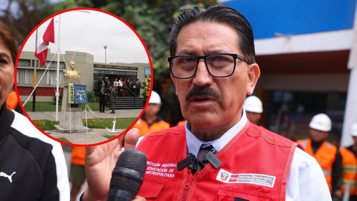 Cornelio Gonzales habló sobre el caso Liceo Naval. Foto: composición Caretas/Minedu