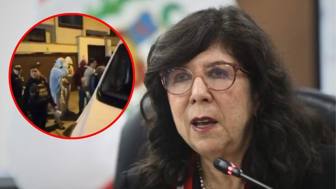 Janet Tello, presidenta del PJ, no descarta sentencia contra escolares investigados. Foto: composición Caretas/difusión