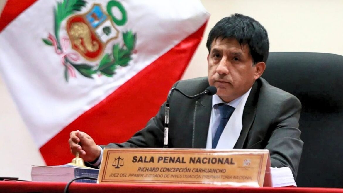 Richard Concepción Carhuancho fue destituido por la JNJ. Foto: Andina