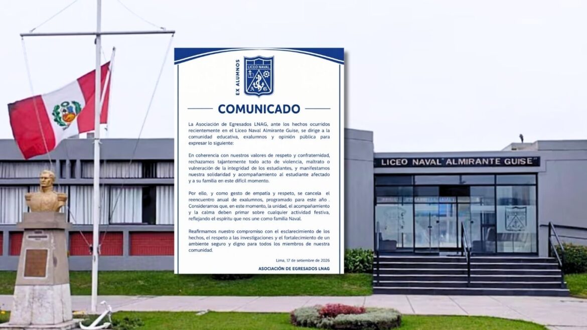 Egresados del Liceo Naval cancelaron reencuentro tras caso de violencia. Foto: composición Caretas/Andina
