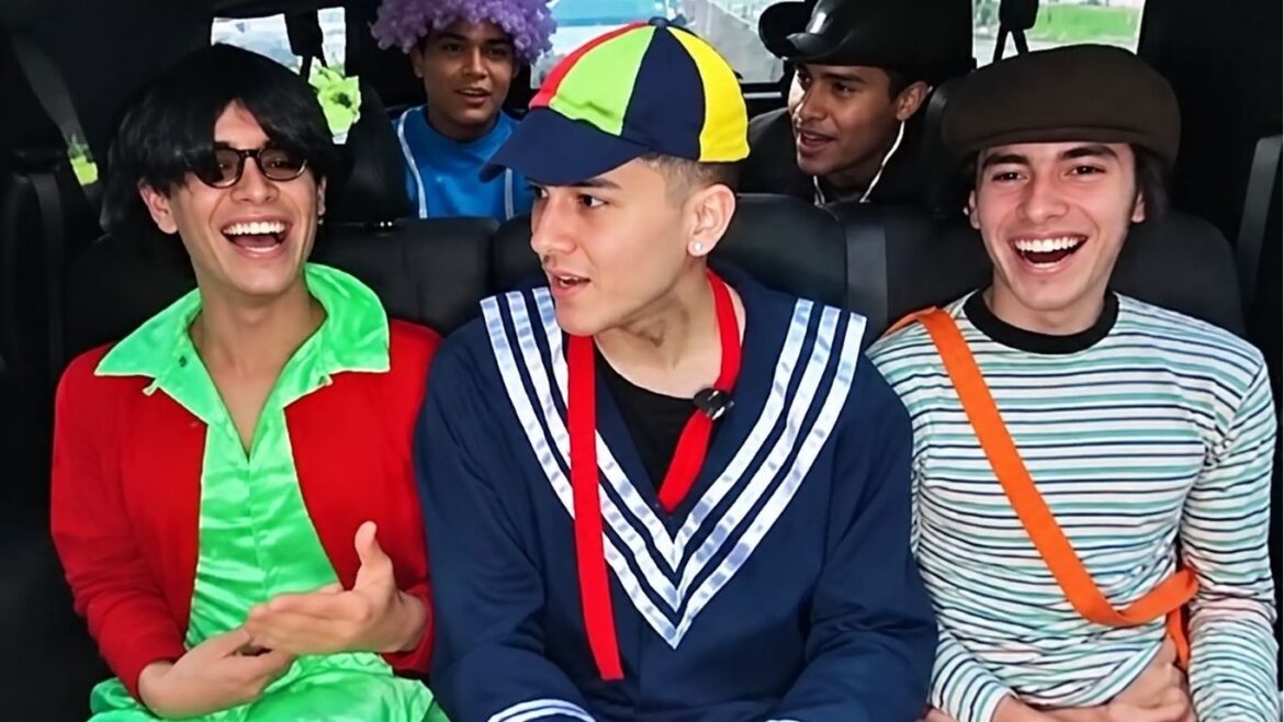 Brando Gallesi durante una transmisión en vivo junto a Cristorata y Shaggy.