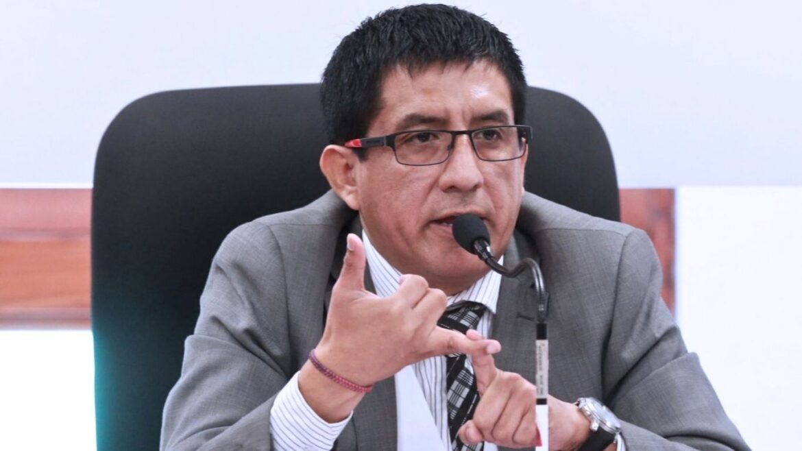 Richard Concepción Carhuancho fue destituido como juez por la JNJ. Foto: Andina