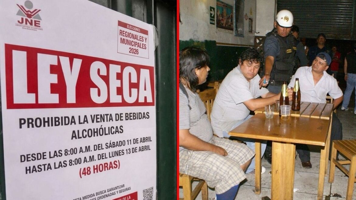 El JNE anunció la ley seca para las Elecciones Regionales y Municipales 2026. Foto: composición Caretas/Gemini/Andina