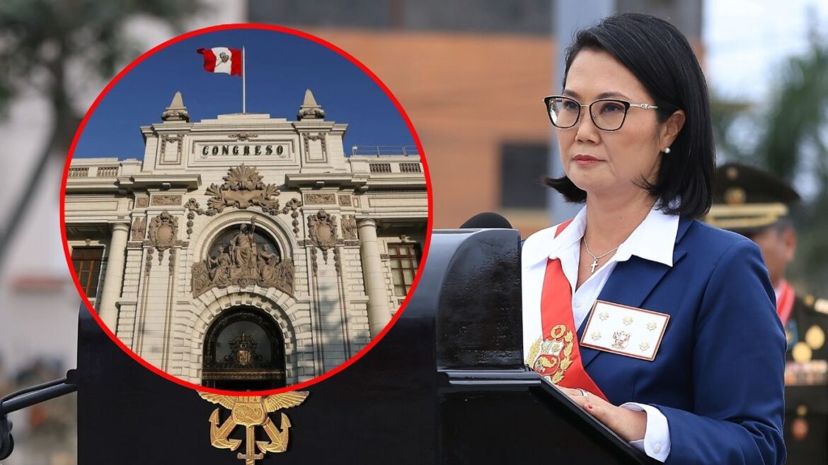 La Comisión de Constitución del Congreso recomendaría archivar el pedido de facultades de Keiko Fujimori. Foto: composición Caretas/Andina/Presidencia