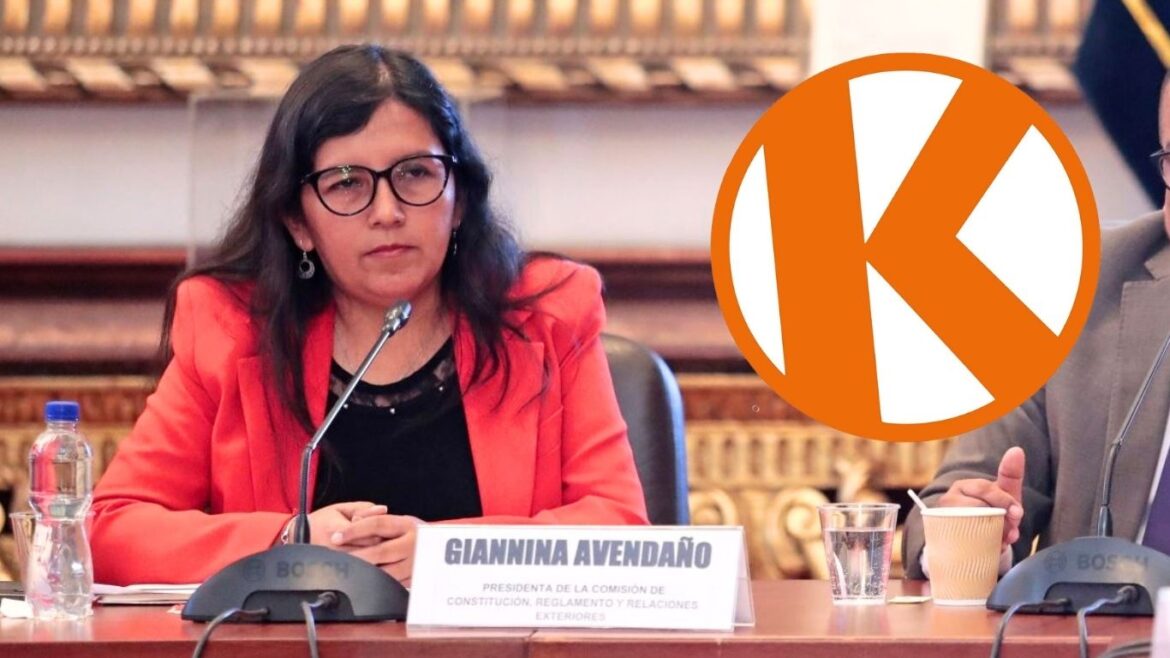 Fuerza Popular plentea la censura contra Giannina Avendaño de la Comisión de Constitución. Foto: composición Caretas/Andina