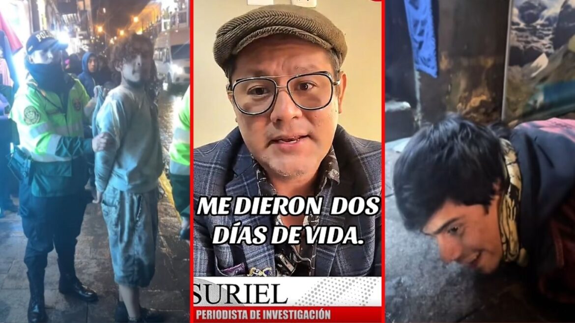 El periodista Suriel Chacón denuncia agresión y amenaza de muerte en Cusco. Foto: composición Caretas/Tiempo 26