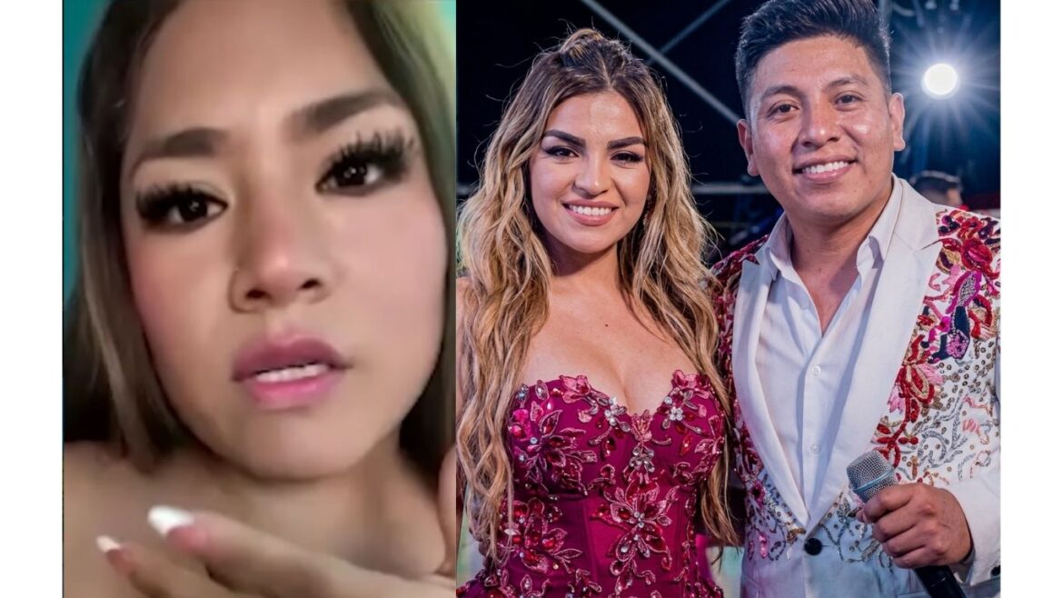 Naldy Saldaña durante una presentación musical junto a la agrupación La Bella Luz.