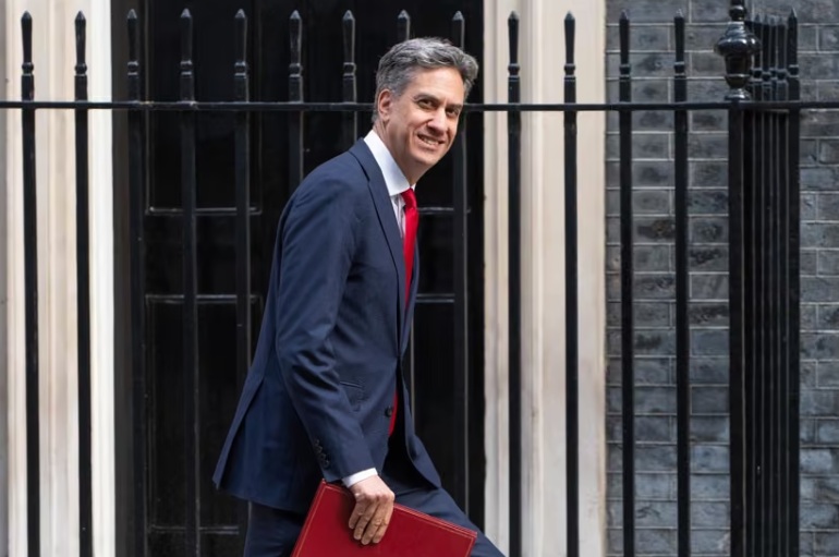 Ed Miliband -veta importaciones de asentamientos israelíes