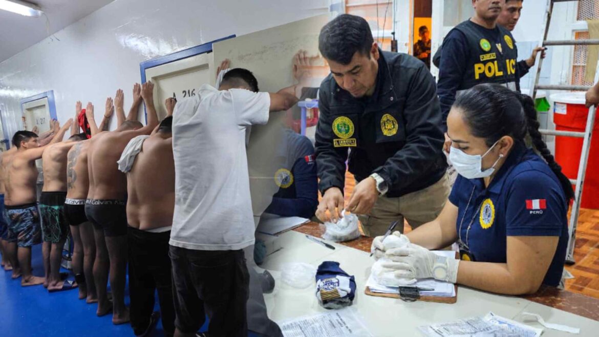 Operativo Penal Ancón I ejecutado por la Fiscalía y la Policía Nacional del Perú. Foto: difusión.