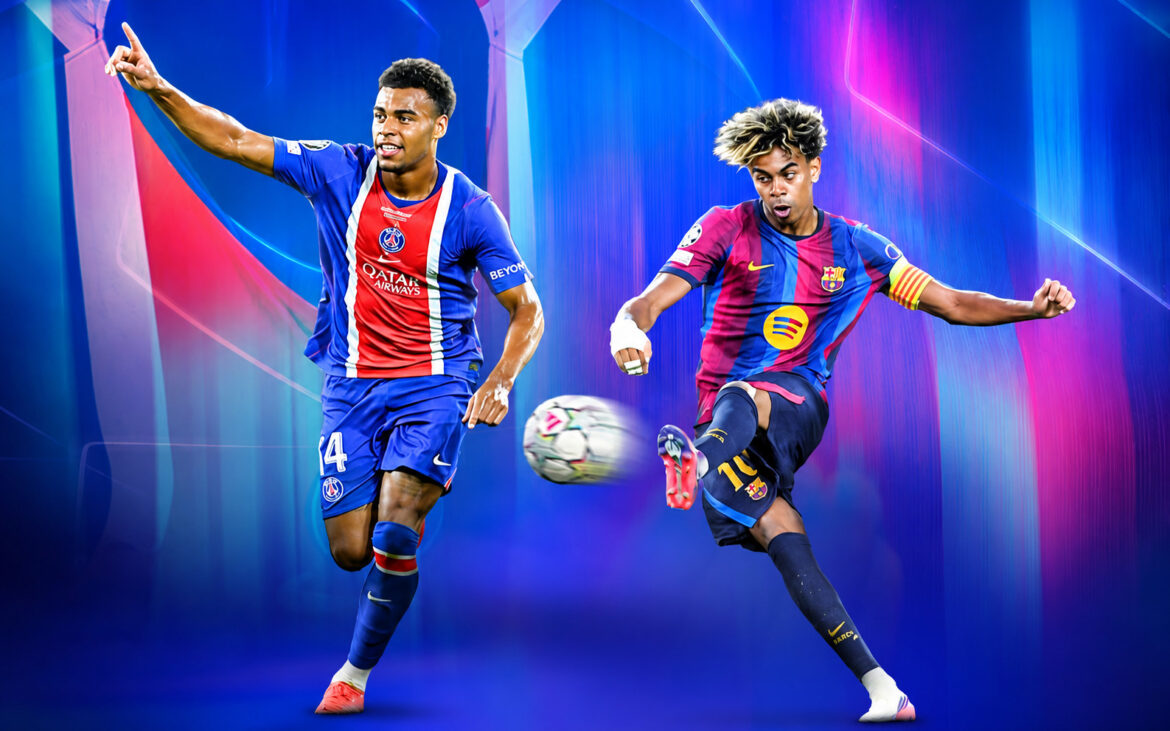 PSG vs. Barcelona se enfrentan por la Champions League este martes 20 de octubre. (Foto: UEFA Champions League)